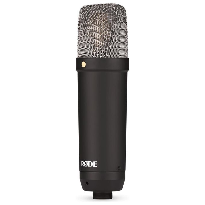 Rode Nt1 Signature Series Microfono a Condensatore a Grande Diaframma con Shock Mount Nero
