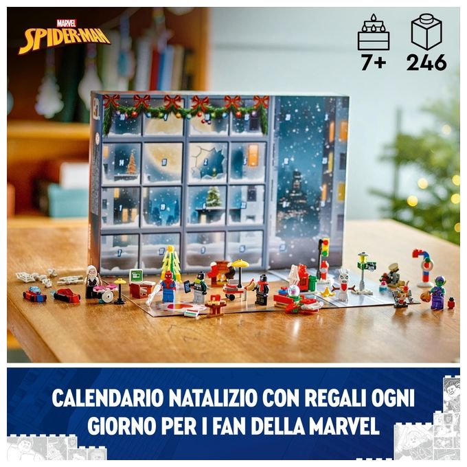 Lego Marvel Calendario Dell'avvento 2024 Spider-man