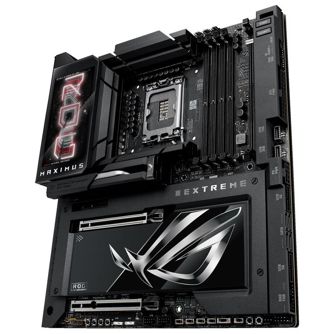 ASUS ROG Maximus Z890 Extreme Scheda Madre Intel ATX 24212 Fasi di Alimentazione Slot DDR5 PCIe 5.0 GPU di Nuova Generazione 6 Slot M.2 WiFi 7 5 Porte Thunderbolt