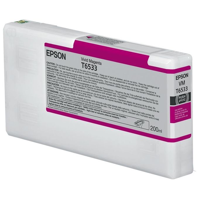 Epson Tanica Inchiostro Vivid Magenta 200ml