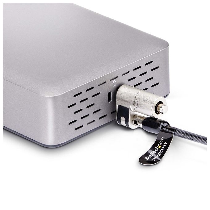 StarTech.com Docking Station Usb4 Usb-c 40gbps Doppio Video Hdmi Fino a 2x 4k 60hz 4:4:4 (rgb) O 2x 4k 120hz 4:2:2 Dock Multi Monitor 6x Usb 2.5gbe 100W Pd