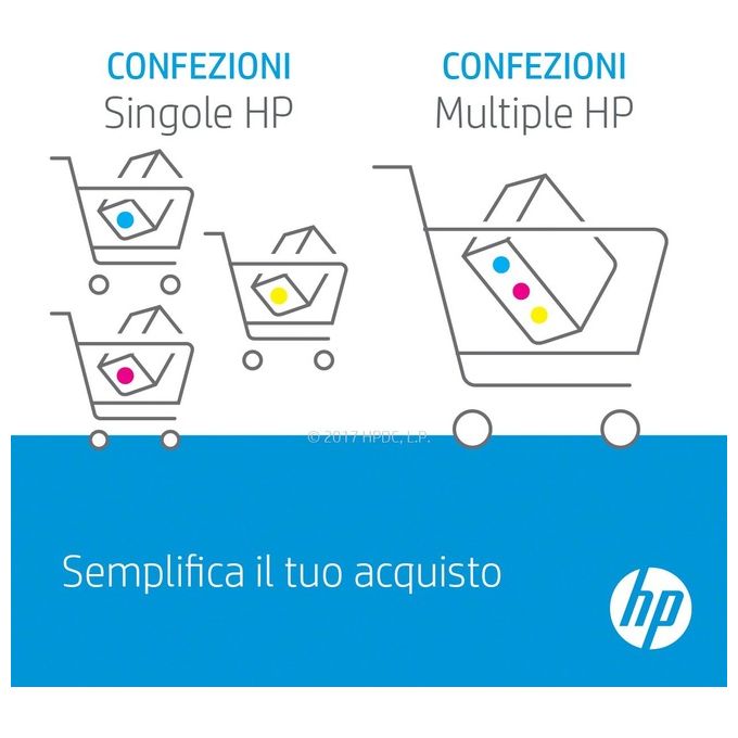 Hp toner giallo 12500 pagine per clj cm4540