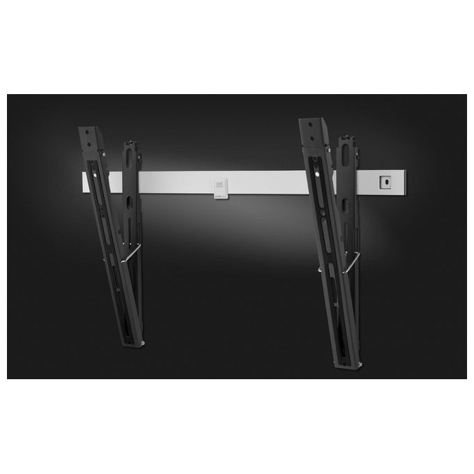 One for All Supporto da Parete per Tv 84'' Ultraslim Tilt Nero