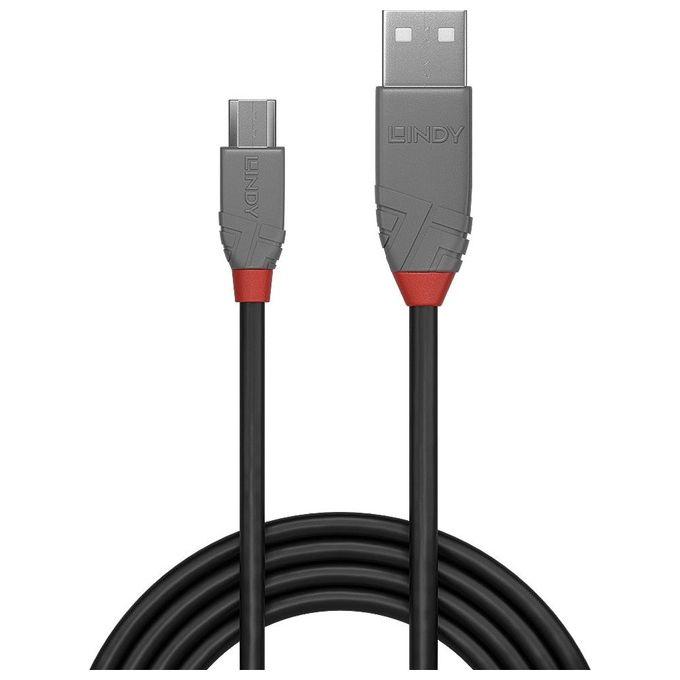 Lindy Anthra Line Cavo Usb 2.0 A a Micro B 0,5mt