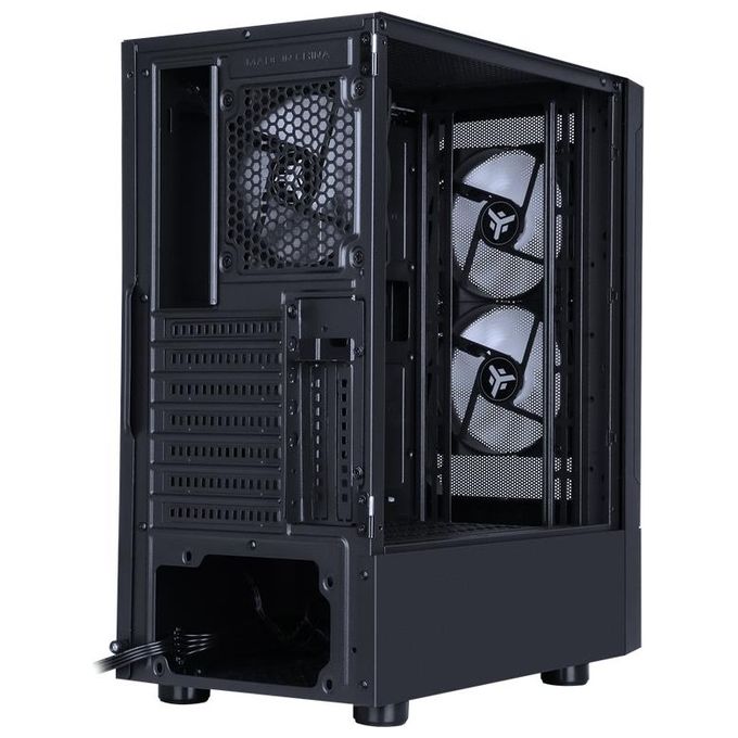 Itek SIISBE 3.0 Gaming Midi Tower Nero 3x12cm ARGB fan USB3