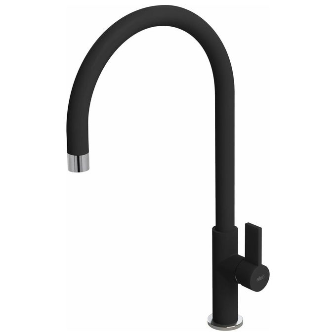 ELLECI MKKVTA86 Volta Miscelatore monocomando con canna alta girevole Modern Kuro 86