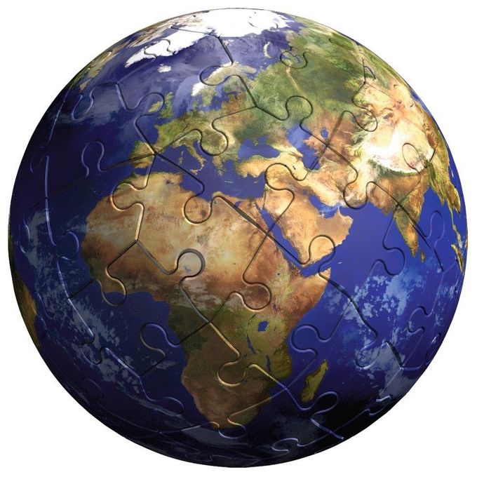 Puzzle 3D Lampada Sistema Solare