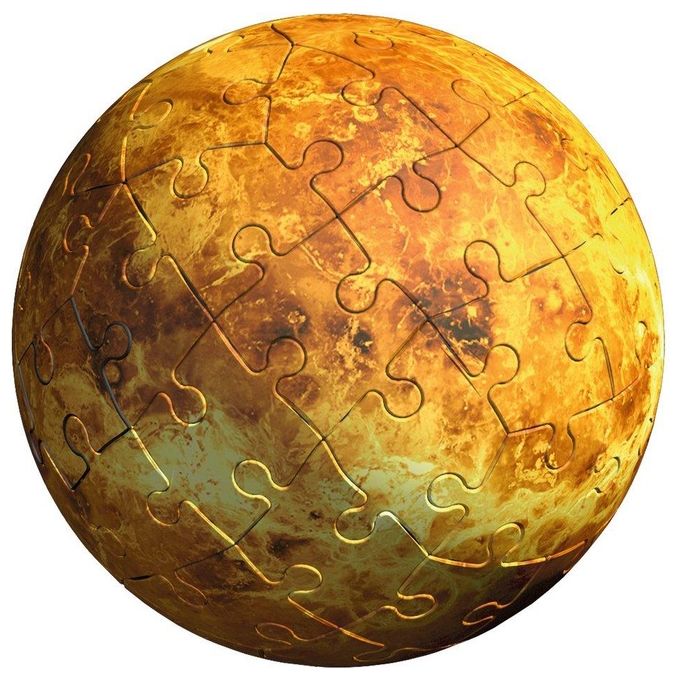 Puzzle 3D Lampada Sistema Solare