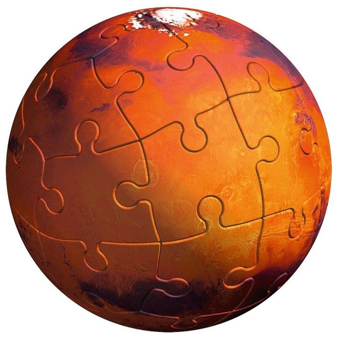 Puzzle 3D Lampada Sistema Solare