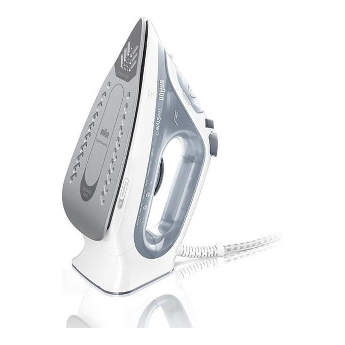 Braun TexStyle 3 SI 3054 Ferro a Vapore Ceramica 2400W Grigio