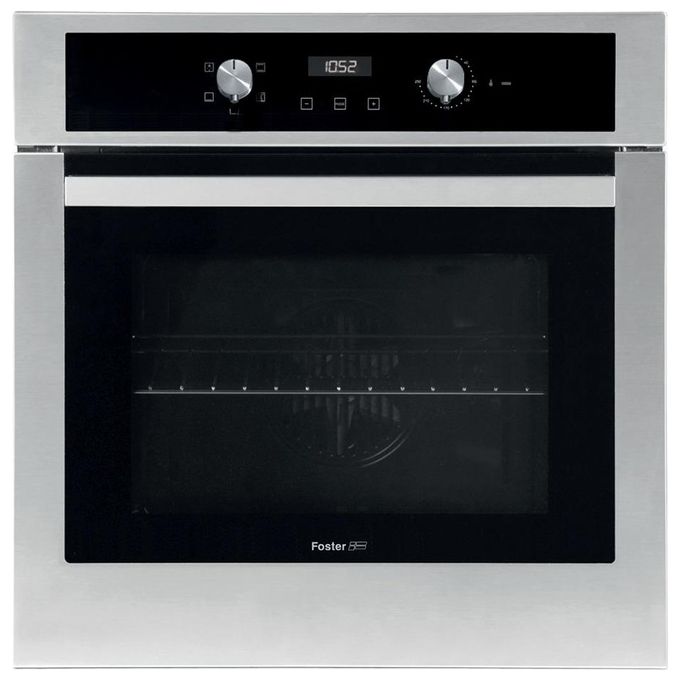Foster KE 7142045 Forno Elettrico Multifunzione da Incasso Capacita' 70 Litri Classe energetica A 8 Programmi 60 cm Inox