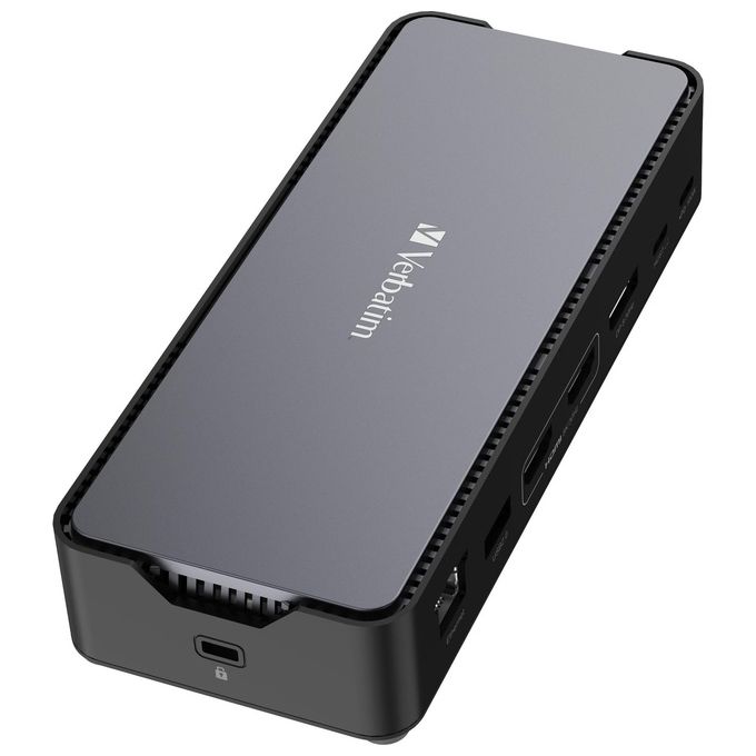 Verbatim CDS-15 Cablato USB 3.2 Gen 1 Type-C Nero-Grigio