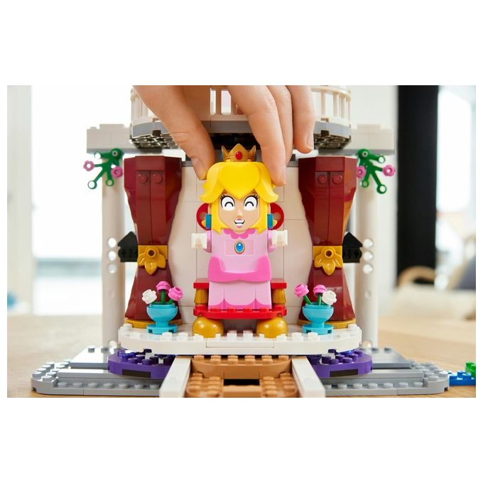 LEGO 71408 Super Mario Pack Espansione Castello di Peach 1216 pezzi 5 personaggi inclusi (48x37x9 5 cm) colore Nero