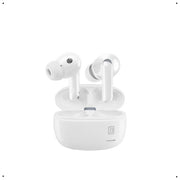 Cellular Line ECLIPSE Auricolari In-Ear Wireless con Custodia di Ricarica Bluetooth con Tecnologia ANC ed ENC Playtime Totale 18 Ore Bianco