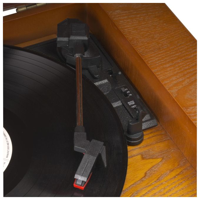 Denver MRD-51 Giradischi Radio Digitale DAB Retro' Marrone