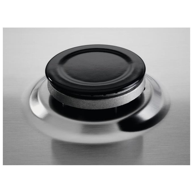 Electrolux EGS6424X Slim Line Piano Cottura a Gas 4 Zone 60 cm Acciaio Inox
