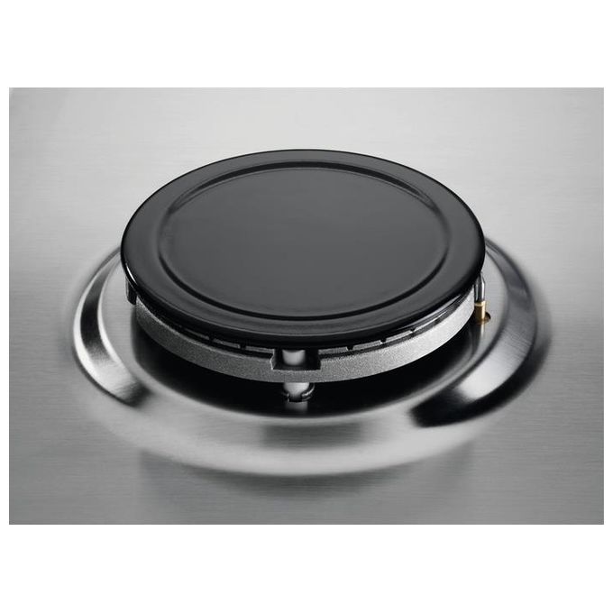 Electrolux EGS 6424 X Piano Cottura a Gas 4 Zone 60 cm Acciaio Inox