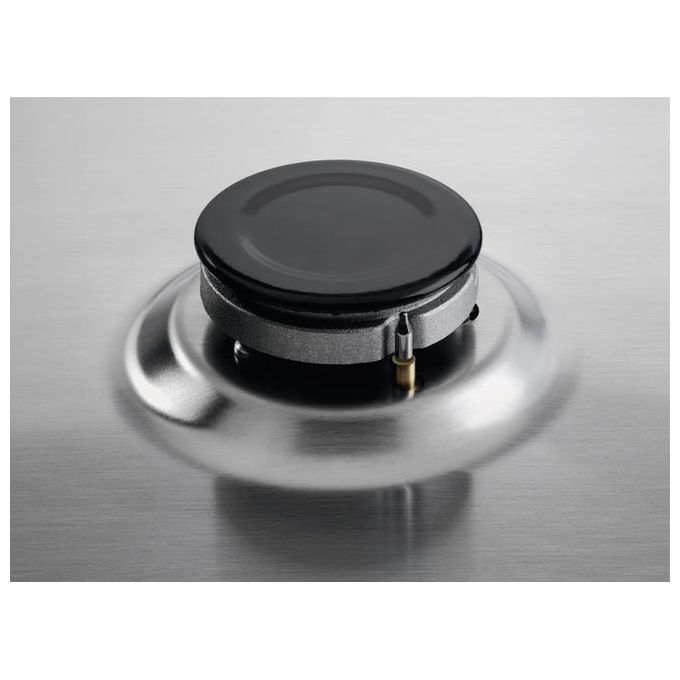 Electrolux EGS 6424 X Piano Cottura a Gas 4 Zone 60 cm Acciaio Inox