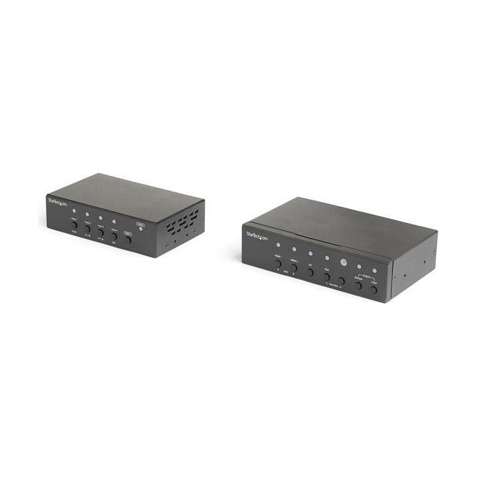 StarTech Kit Extender Multi-Input HdBaseT con Switch Incorporato e Scaler Video