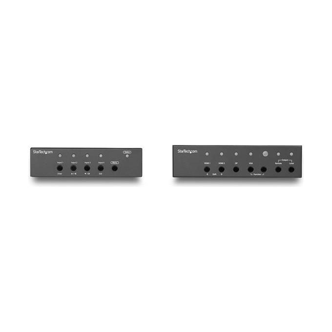 StarTech Kit Extender Multi-Input HdBaseT con Switch Incorporato e Scaler Video
