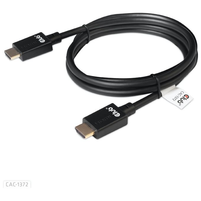 Club3d CAC-1372 Cavo Hdmi ad Alta Velocita' 10K 120Hz 2mt Nero