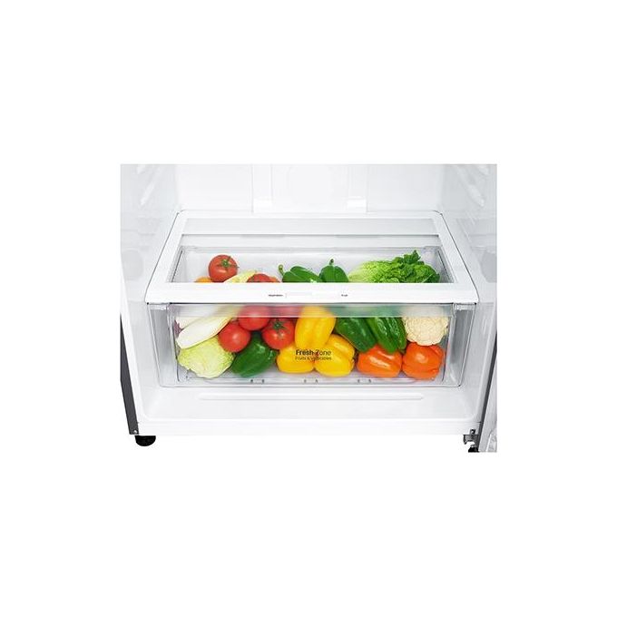 Lg GTF744PZPE Frigorifero Doppia Porta Classe E Capacita' 509 Litri No Frost con Dispenser Acqua colore Inox