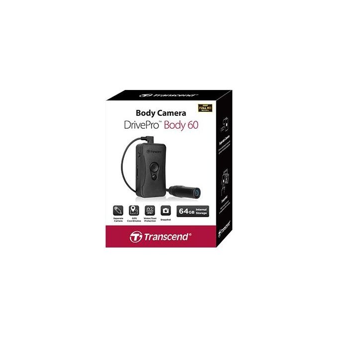 Transcend DrivePro Body 60 Action Cam 64Gb