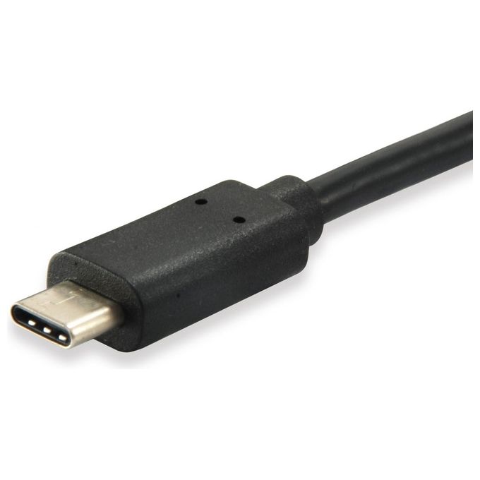 Equip 128343 Cavo Usb Usb 3.2 Gen 1 0.25mt Usb C Usb a Nero