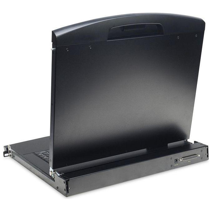 DIGITUS console tft 17 per rack 19 1 porta kvm e touchpad tastiera italiana