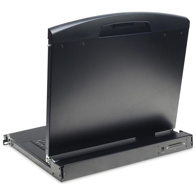 DIGITUS console tft 17 per rack 19 con switch kvm 16 porte tastiera italiana