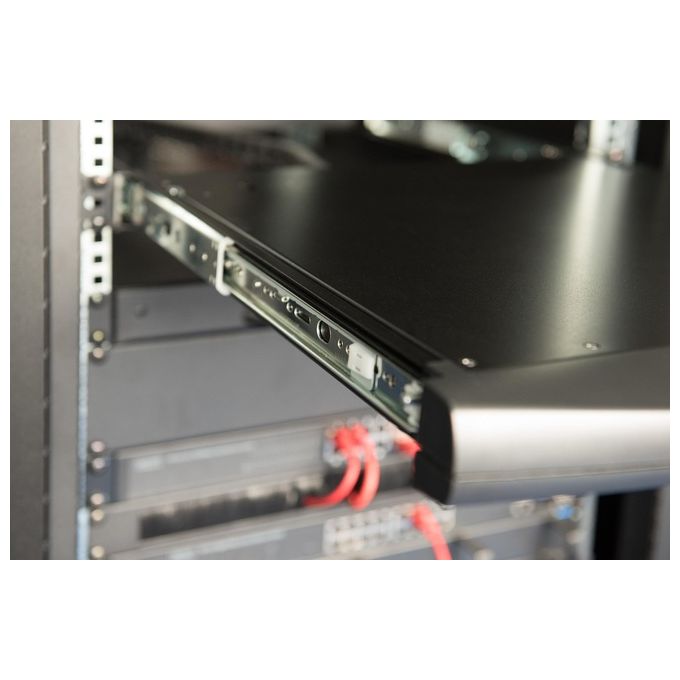 DIGITUS console tft 17 per rack 19 con switch kvm 16 porte tastiera italiana