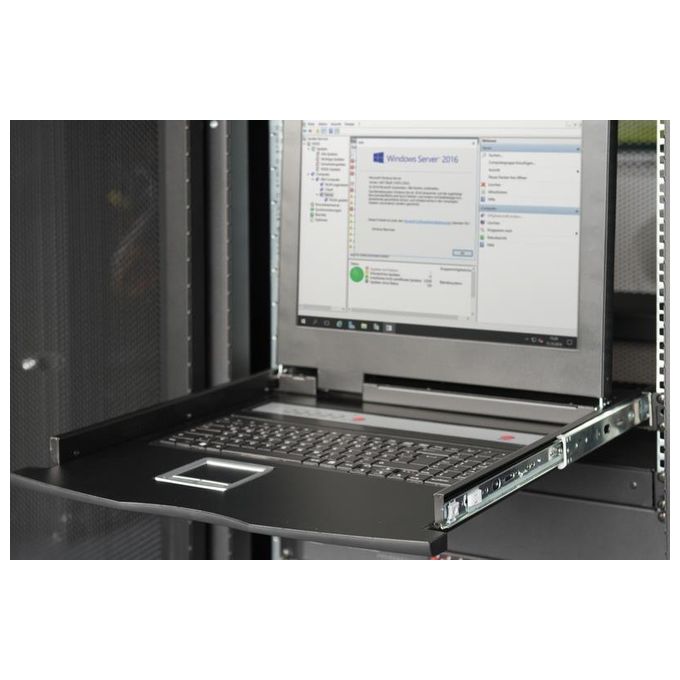 Digitus Console a Rack 19'' 1366x768 Pixel Nero 1U