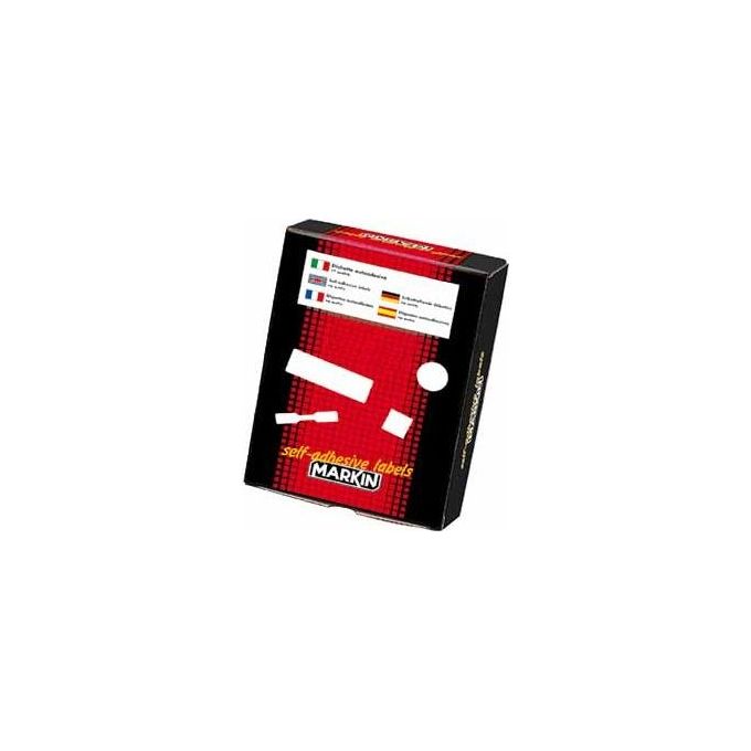 Markin Confezione 10 Buste Etichette 48 73x37mm