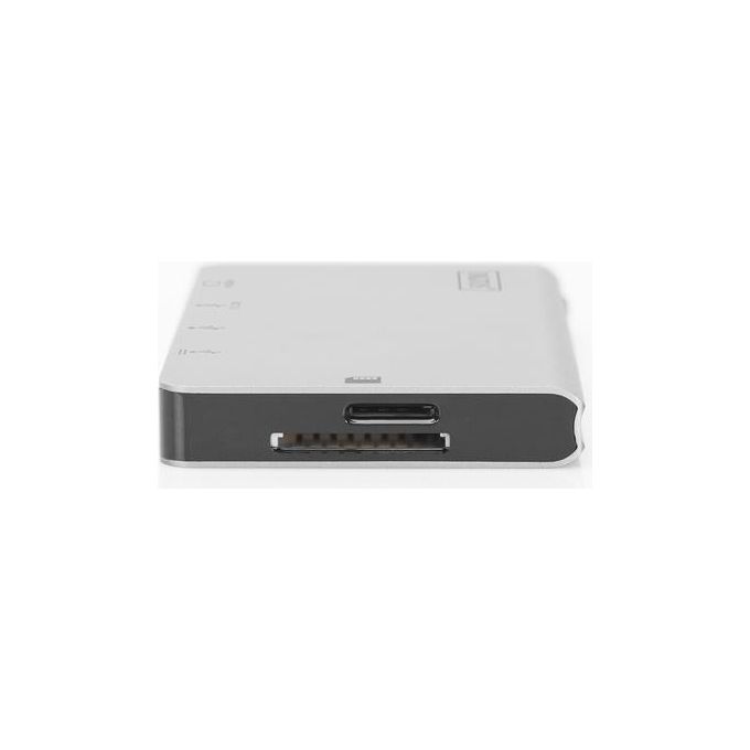 Digitus Docking Station Usb Tipo C con 6 Porte Usb Hdmi Tipo C Lettore Card