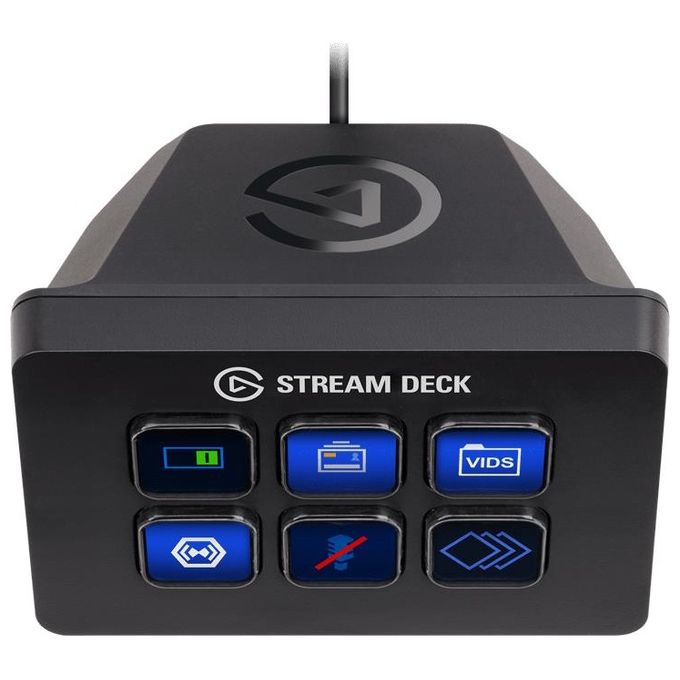 ELGato Stream Deck Mini + Eve Light Strip Kit di Illuminazione Live Stream