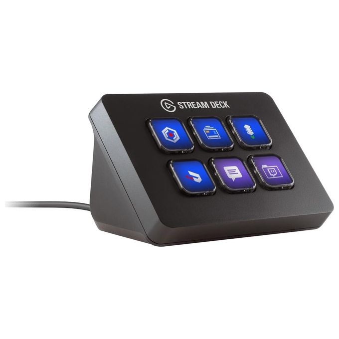 ELGato Stream Deck Mini + Eve Light Strip Kit di Illuminazione Live Stream