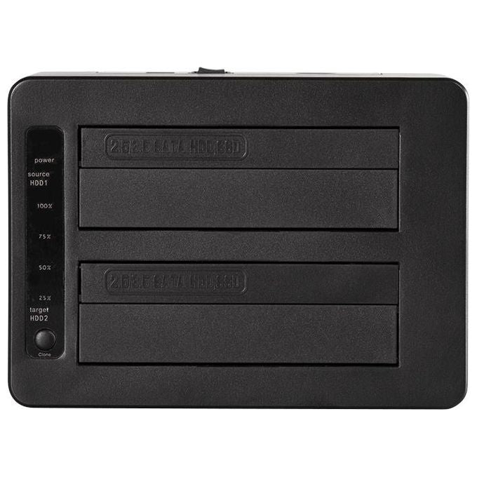 LogiLink Docking Station Usb 3.1 gen 2 per 2 Hdd-Ssd 2,5'' e 1 3,5'' Sata