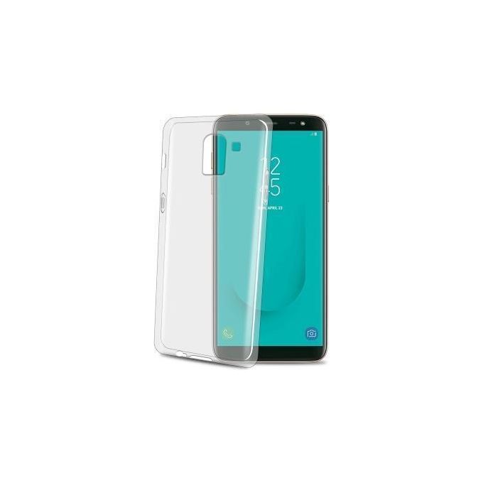 Celly Tpu Cover per Samsung Galaxy j6 2018 Trasparente