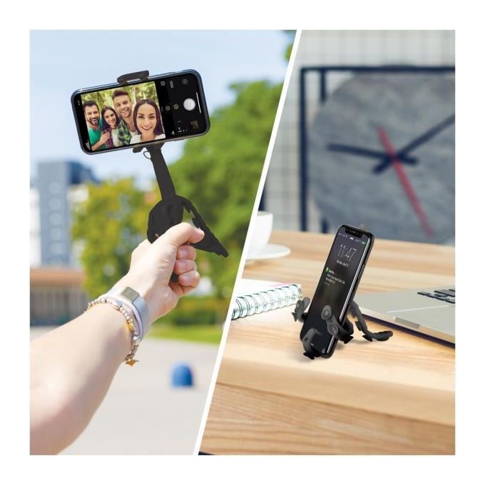 Celly Flexible Mini Treppiedi Nero