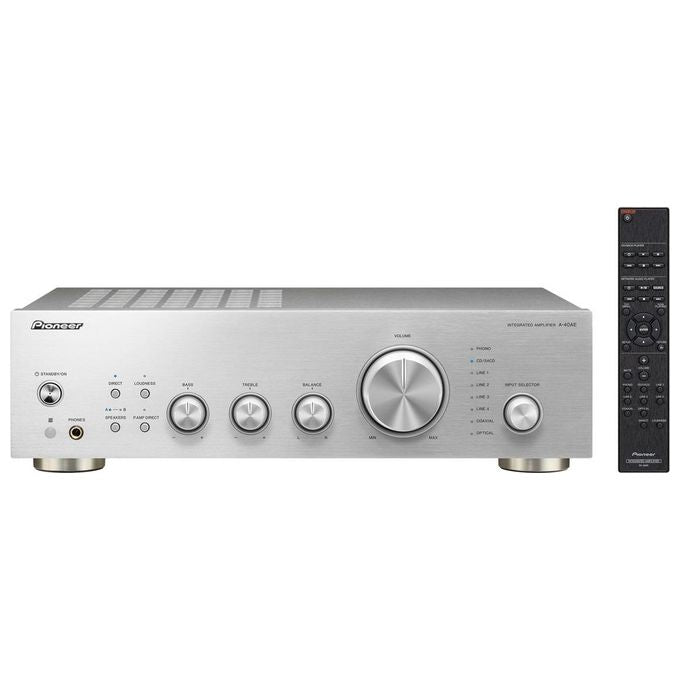 Pioneer A-40AE Cablato Argento Amplificatore Audio 4x60W