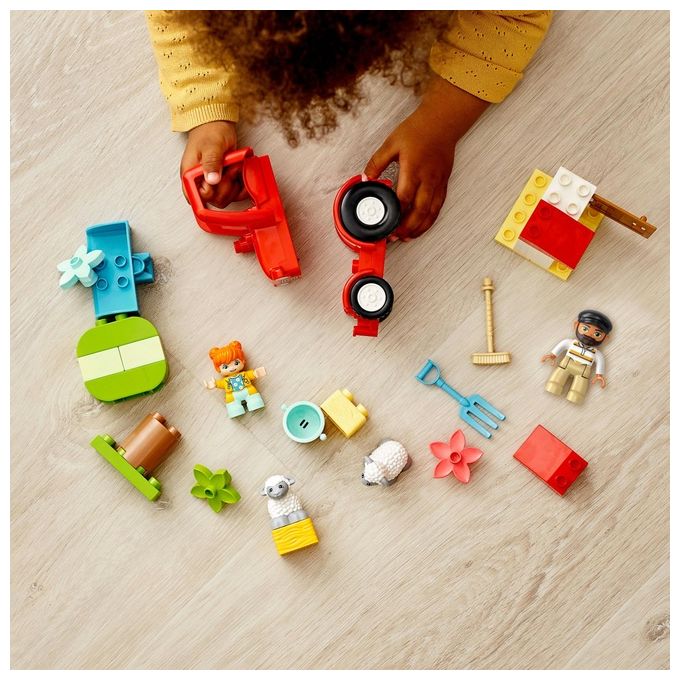LEGO Duplo Il Trattore della Fattoria e i Suoi Animali