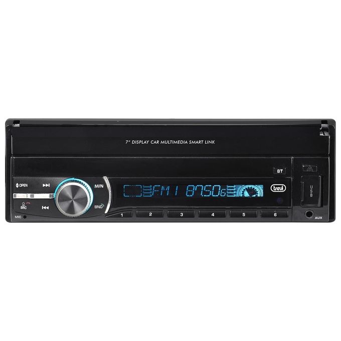 Trevi MDV 6380 DAB Sistema Car Video con Display Touch da 7'' Ricevitore Digitale DAB-DAB+ - FM Mp3 Usb Sd Aux-In Android Mirror Link