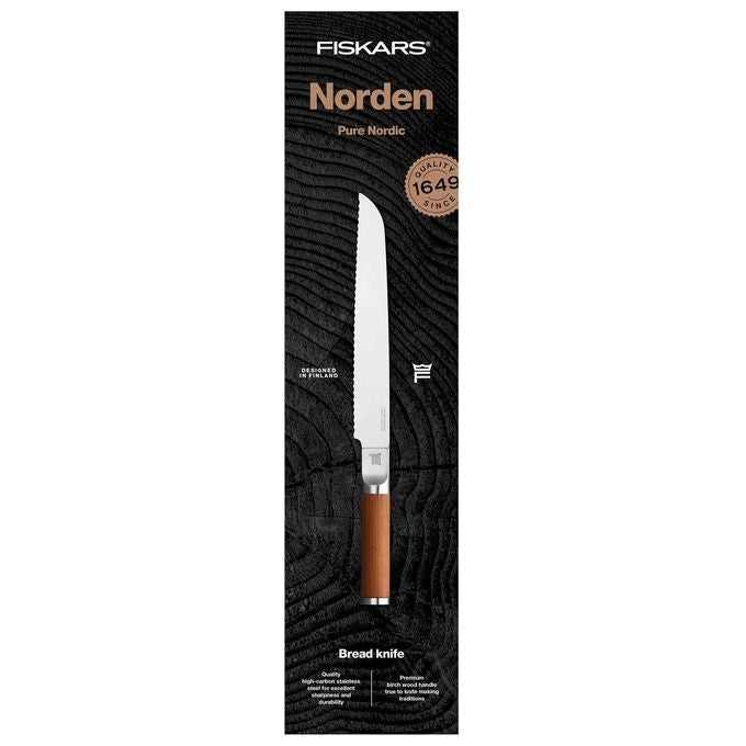 Fiskars Coltello da Cucina Norden da Pane
