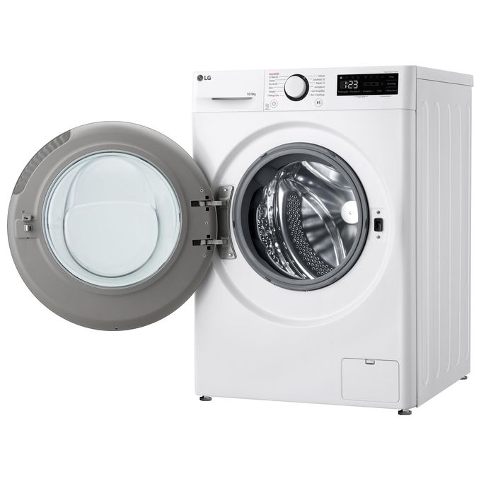 [ComeNuovo] LG AI DD D4R5010TSWS Lavasciuga 10Kg-6Kg Serie R5 Classe Energetica D