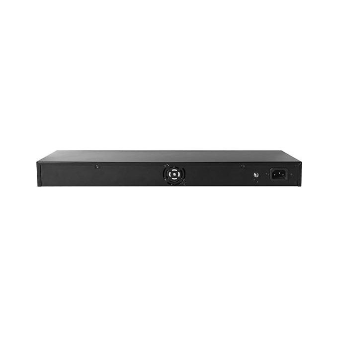 Link switch di rete 24 porte poe 400 watt + 4 porte sfp gigabit e una porta console layer 3