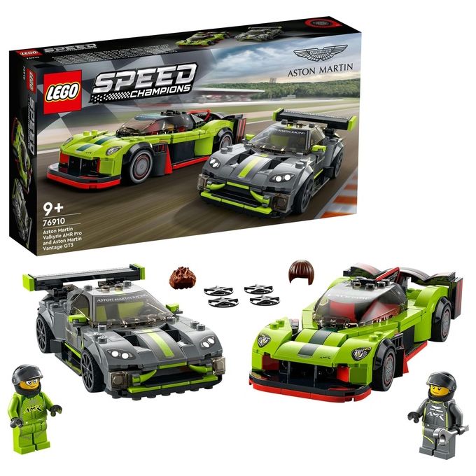 LEGO Speed Champion Aston Martin Valkyrie AMR Pro e Aston Martin Vanta