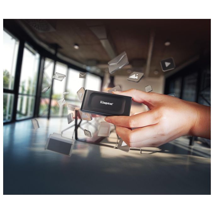 Kingston Technology XS1000 Ssd Esterno 2Tb Nero