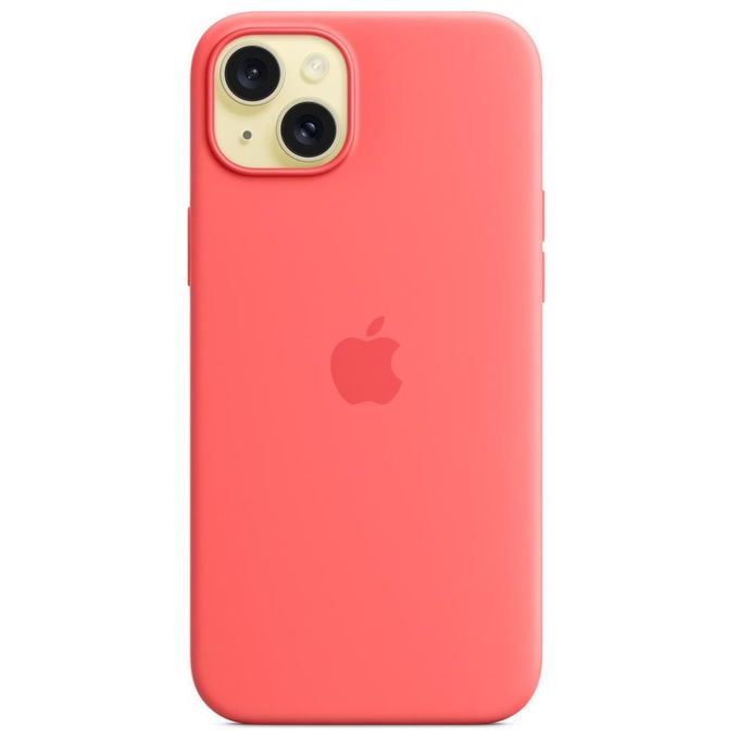 Apple Custodia MagSafe in Silicone per iPhone 15 Plus Guava ​​​​​​​