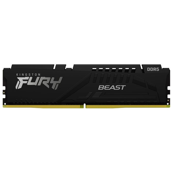 Kingston FURY Beast Black EXPO DDR5 16GB (2x8GB) 6000MT-s DDR5 CL36 DIMM Memoria Gaming per Computer Fissi Kit da 2 - KF560C36BBEK2-16 Nero 16GB Kit da 2 6000MT-s (AMD EXPO Certified)