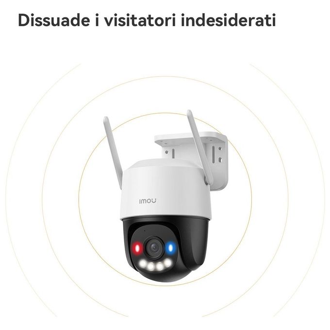 Imou Telecamera Cruiser SC 3K PTZ IP-Wi-Fi Full-color 5MP RedeBlue light